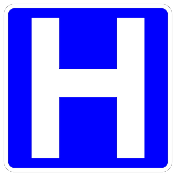 Sign Solutions Usa 24 in Height, 24 in Width, Aluminum, Square DUS08DWT2424D9-2 - main